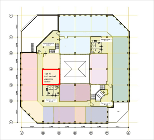 Plattegrond 2e verdieping 40 B beschikbaar 42,6 inclusief alg.ruimte.png